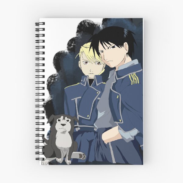 Item preview, Roy, Riza and Black Hayate designed and sold by DoctorMonster.