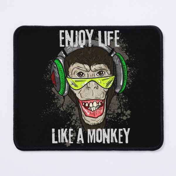 Item preview, Enjoy life like a monkey designed and sold by Marti t-shirts.