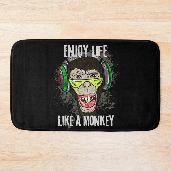 Item preview, Enjoy life like a monkey designed and sold by Marti t-shirts.