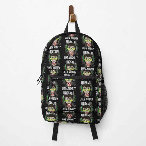 Item preview, Enjoy life like a monkey designed and sold by Marti t-shirts.