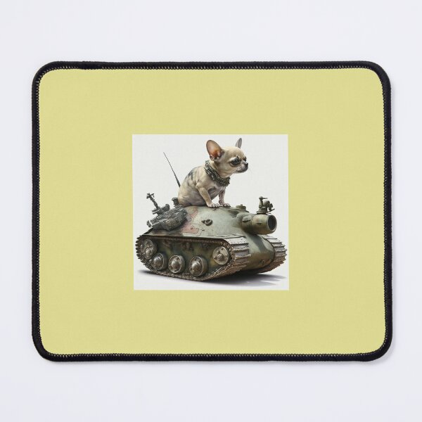 Item preview, Chihuahua Tank Commander! designed and sold by Bleknervin.