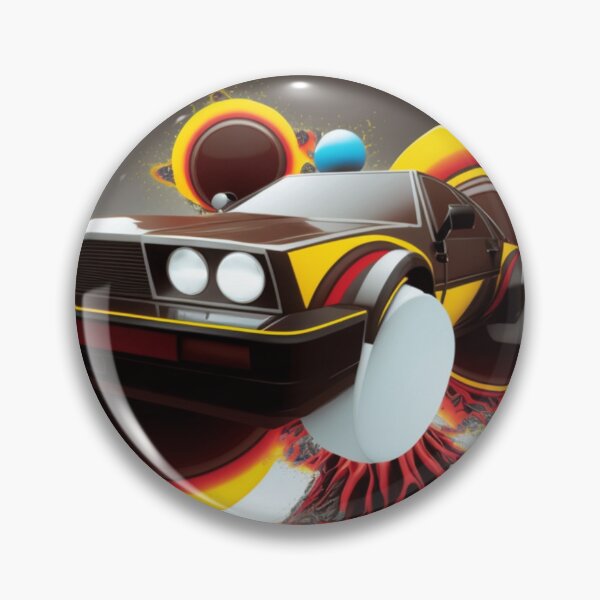 Item preview, Abstract DeLorean  designed and sold by CosmicBee.