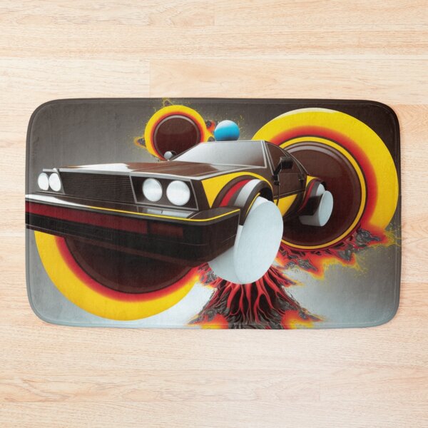 Item preview, Abstract DeLorean  designed and sold by CosmicBee.