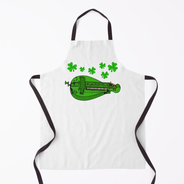 Item preview, St Patrick's Day Hurdy Gurdy Gurdyist Irish Musician designed and sold by doodlerob.