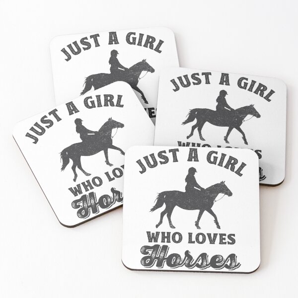 Item preview, Just a Girl Who Loves Horses - Horse Lover Gift designed and sold by TonySpencer.