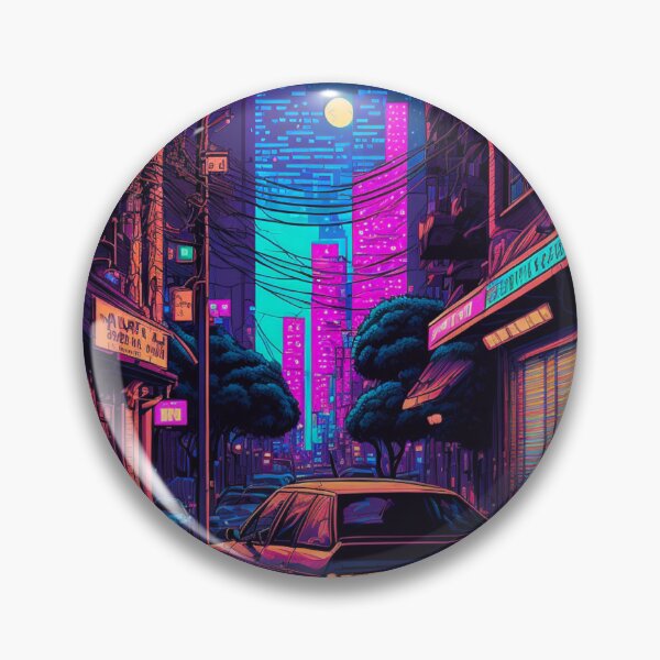 Item preview, Lofi car in a chill alley by night  designed and sold by Hestilyass.