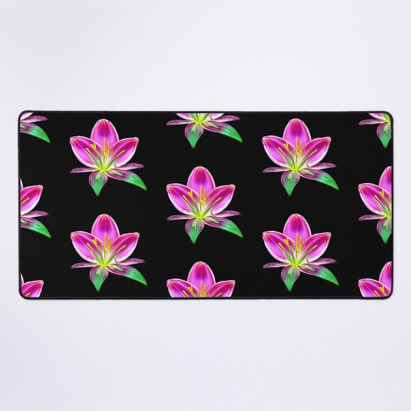 Item preview, Pink lily flower designed and sold by gramizzia.