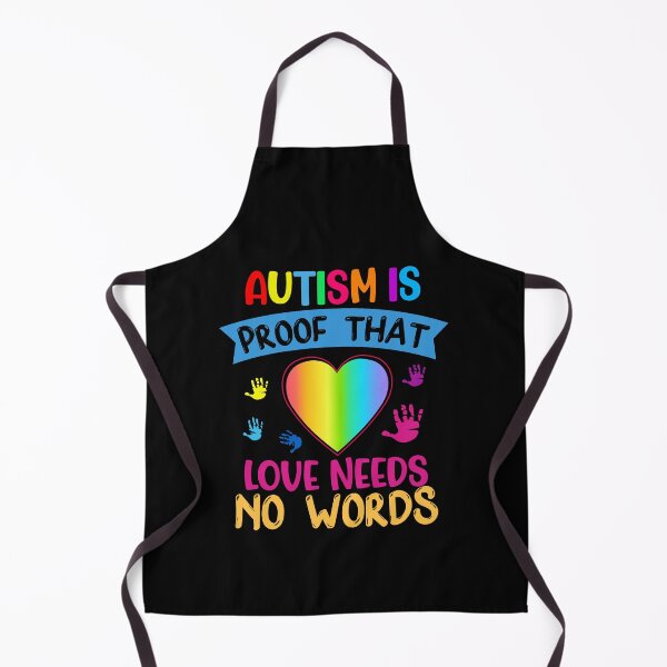 Item preview, Autism proves that love needs no words designed and sold by MangaCortaTees.