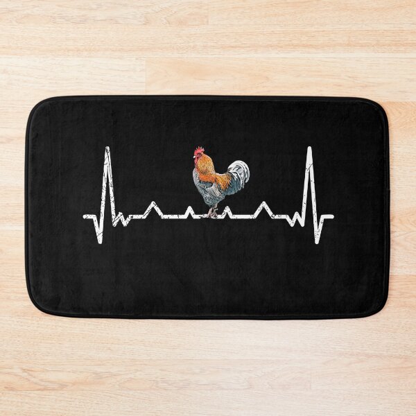 Item preview, Han and Chickens Lovers Heartbeat Gift designed and sold by Kalli-design.
