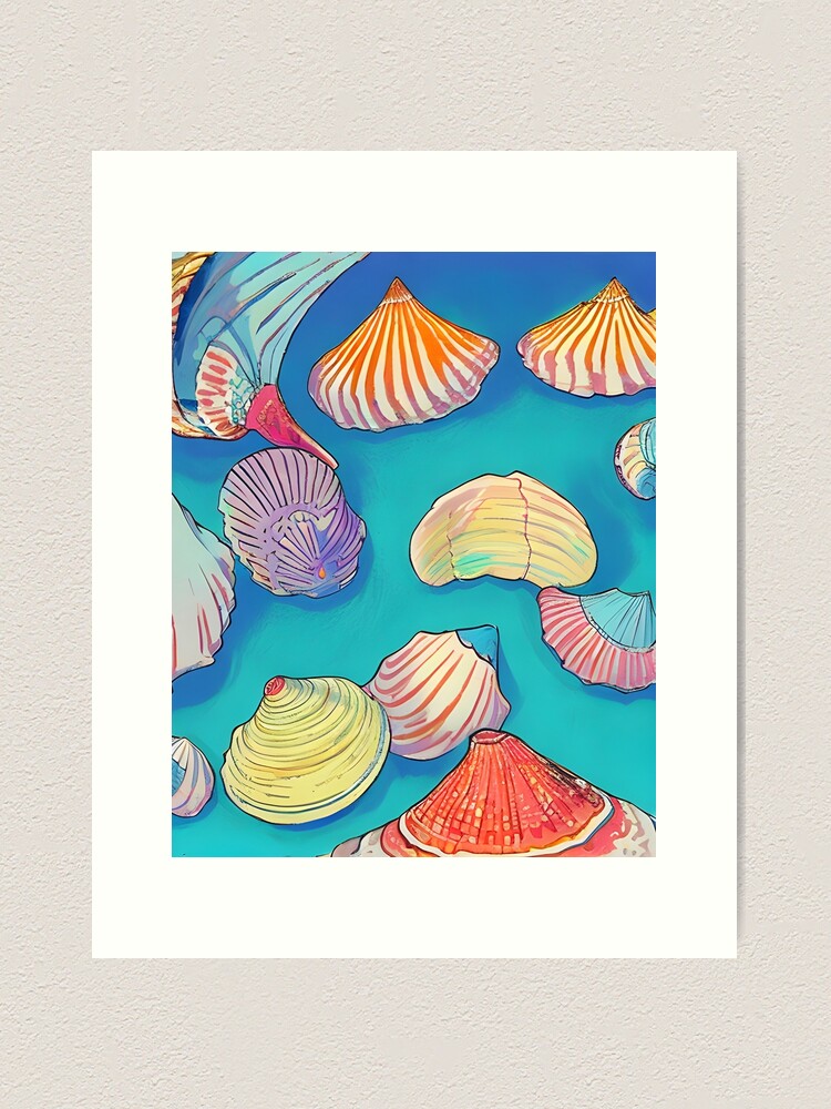 She sells sea shells Art Print