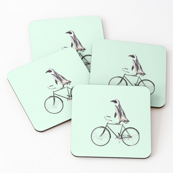 Item preview, A Penguin Riding a Bicycle designed and sold by MRentrepreneurs.