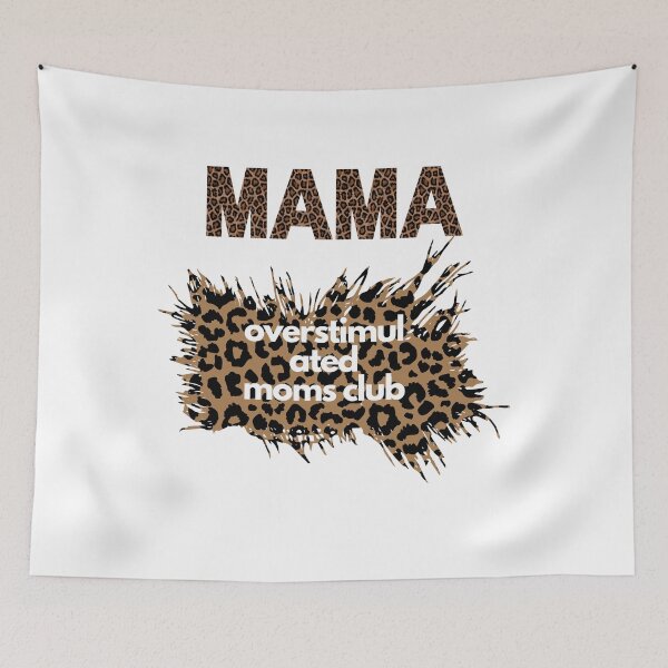 Item preview, overstimulated moms club  designed and sold by Tarikbouchmal.