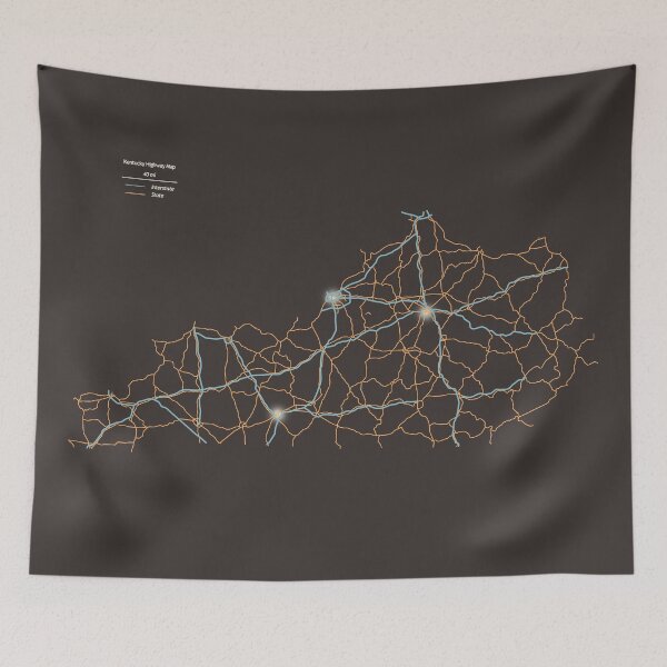 Item preview, Kentucky Highways designed and sold by FinlayMcNevin.