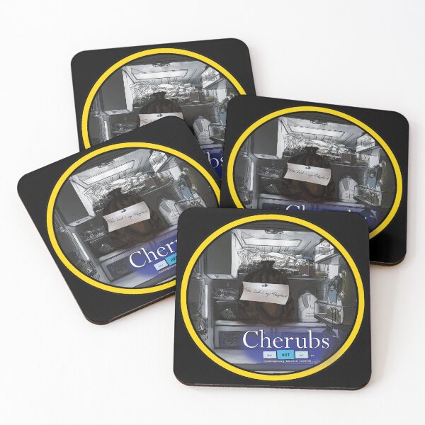Item preview, Cherubs Canadian Premiere Fridge Pin designed and sold by Ctrl-ART-Del Theatre.