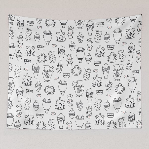 Item preview, Print with various ceramic products designed and sold by pidzam4e.