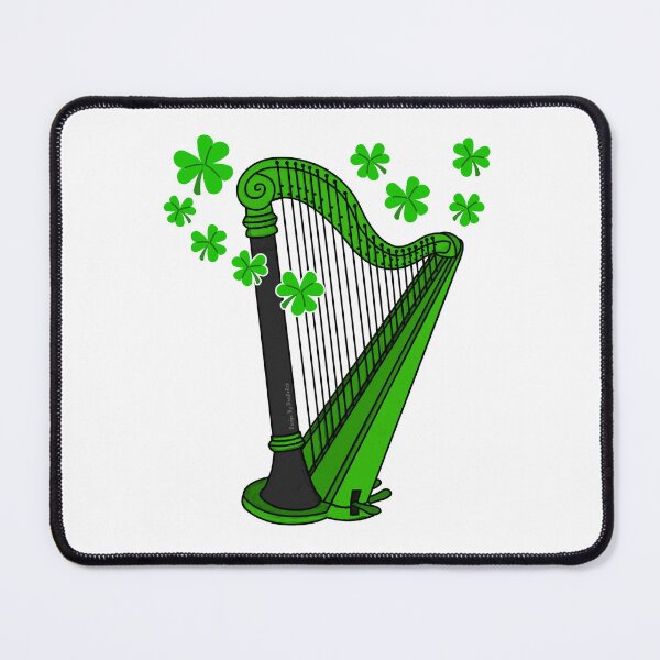 Item preview, St Patrick's Day Harp Teacher Harpist Irish Musician designed and sold by doodlerob.
