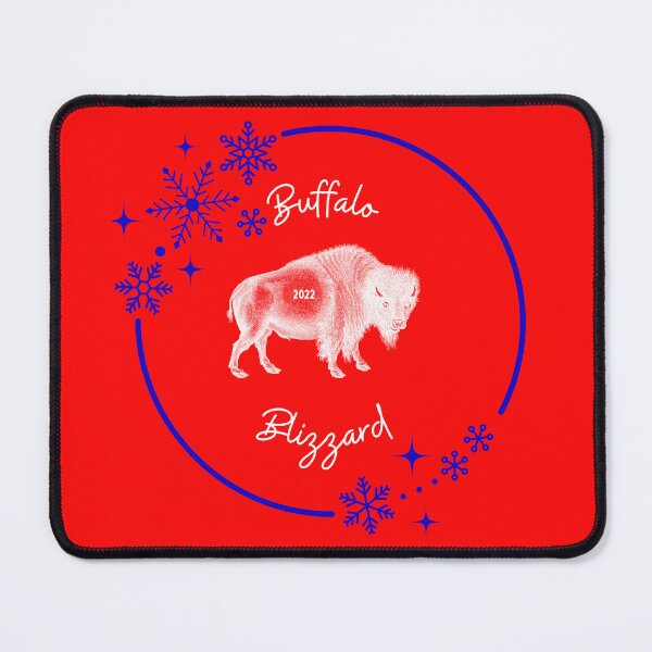 Item preview, Buffalo Blizzard 2022 Red and Blue Version designed and sold by StrangeLittleGirl Designs.