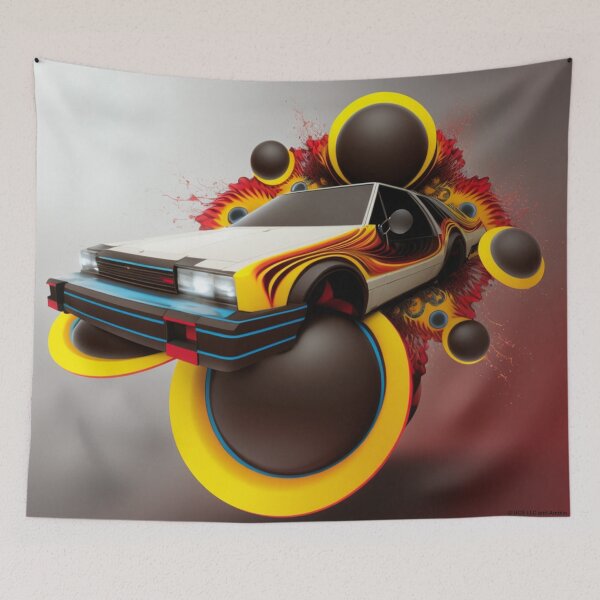 Item preview, DeLorean Time Shift designed and sold by CosmicBee.