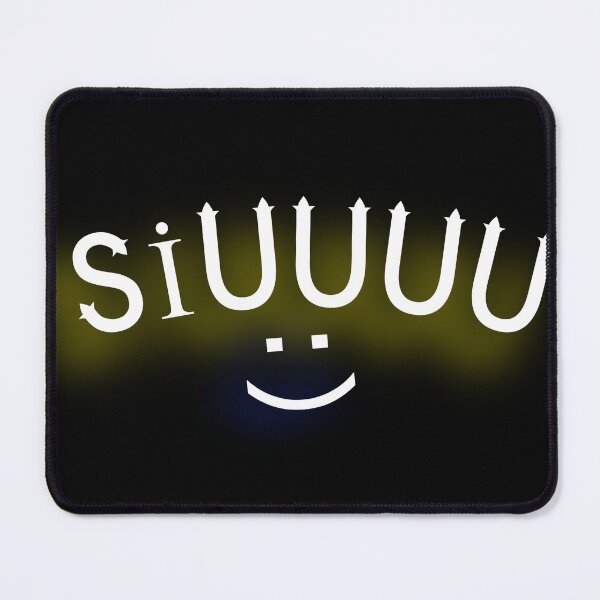 Item preview, SİUUUU Written Products (CR7) designed and sold by LEOEXPRESS.