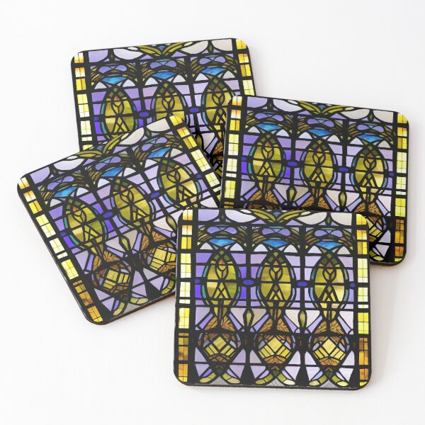 Item preview, Stained glass art nouveau  designed and sold by Gala-life1.