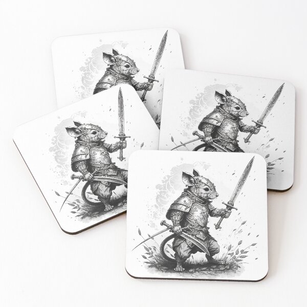 Item preview, War Mouse in Armour designed and sold by The-Fox-Hole.