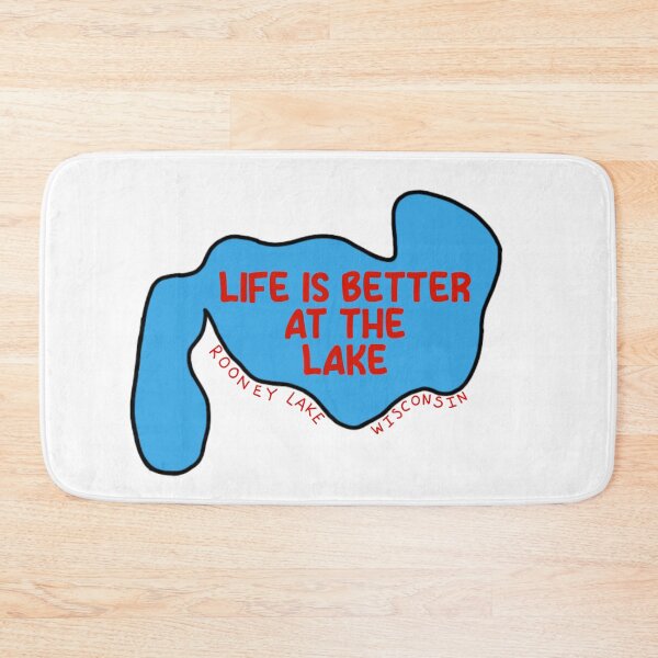 Item preview, life is better at rooney lake  designed and sold by BakerShaker04.