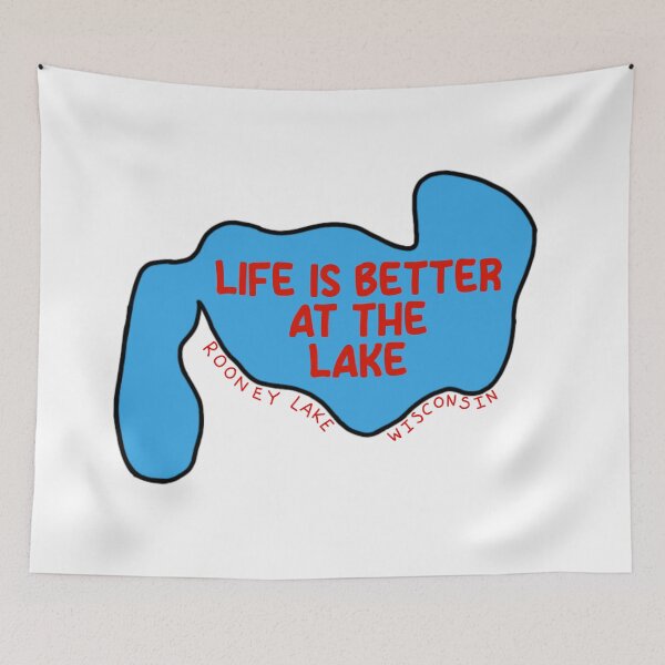 Item preview, life is better at rooney lake  designed and sold by BakerShaker04.