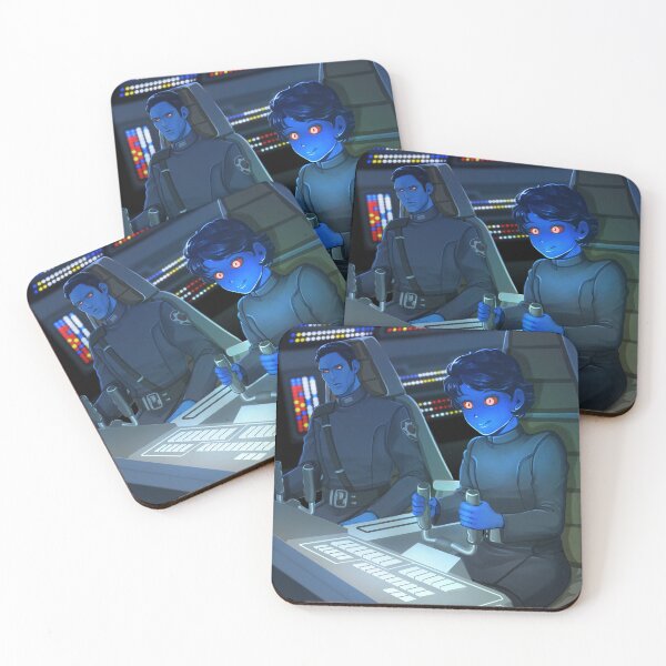 Item preview, Thrawn and Che’ri designed and sold by Junchan-nyan.