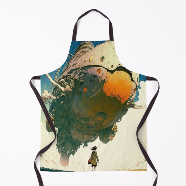 Item preview, Gigantic Airship 80s anime  designed and sold by Hestilyass.