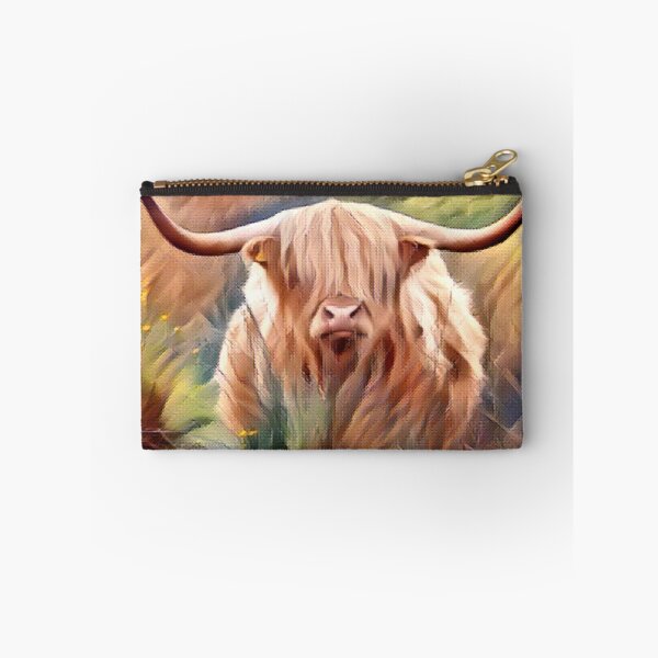 Item preview, Harry Highland Cow in the marsh designed and sold by FarmsteadAcers.