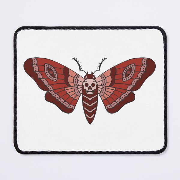 Item preview, Red Skull Moth designed and sold by Milibella.