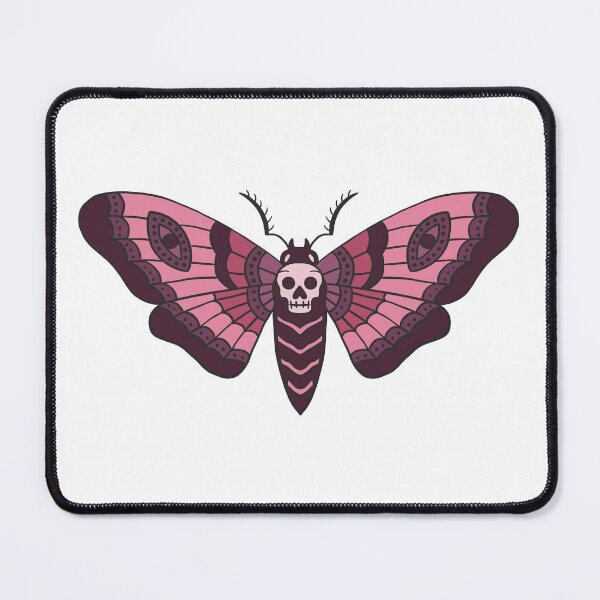 Item preview, Purple skull moth designed and sold by Milibella.