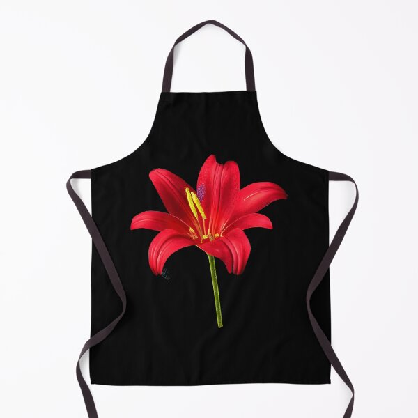 Item preview, Red lily flower designed and sold by gramizzia.