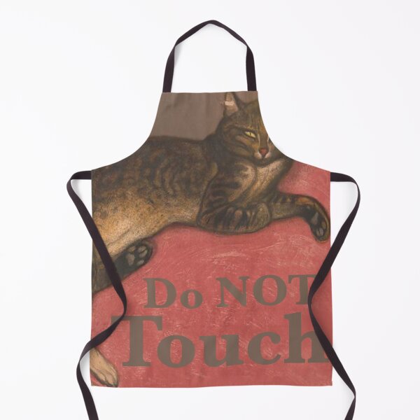 Item preview, Do Not Touch - L'Hiver: Chat sur un Coussin 1909 designed and sold by ArcherAshleyArt.