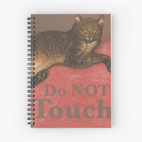 Item preview, Do Not Touch - L'Hiver: Chat sur un Coussin 1909 designed and sold by ArcherAshleyArt.