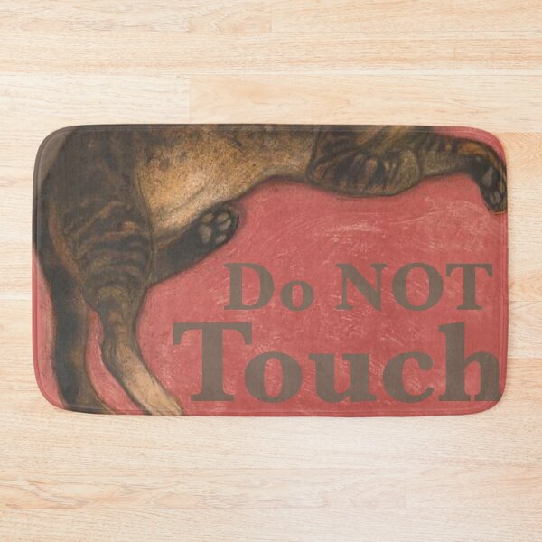 Item preview, Do Not Touch - L'Hiver: Chat sur un Coussin 1909 designed and sold by ArcherAshleyArt.