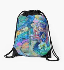 Earth Love Drawstring Bag