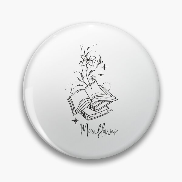Item preview, Moonflower Sticker designed and sold by Bookdragon77.