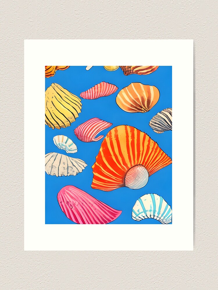 She sells sea shells Art Print