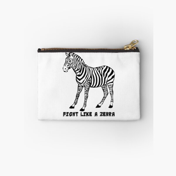 Item preview, FIGHT LIKE A ZEBRA - EDS designed and sold by MysticalCrazy.