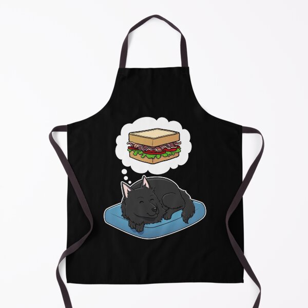 Item preview, Belgian Sheepdog dreaming about a BLT Sandwich designed and sold by DoggieDelights.