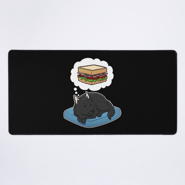 Item preview, Belgian Sheepdog dreaming about a BLT Sandwich designed and sold by DoggieDelights.