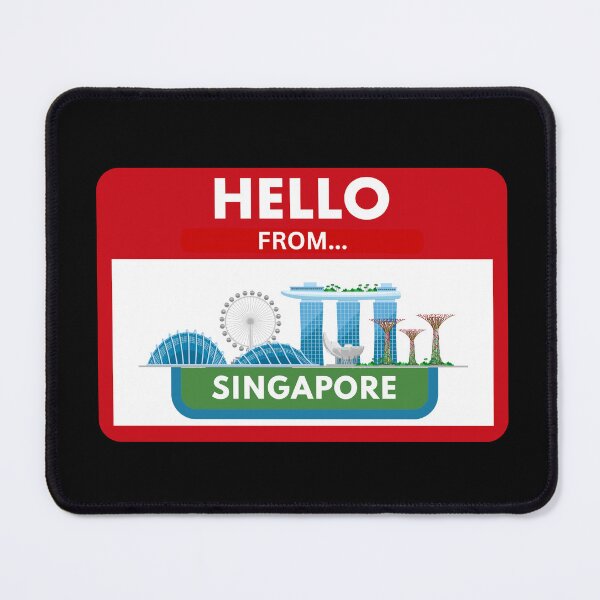 Item preview, Hello from Singapore 02 designed and sold by shopitravel.