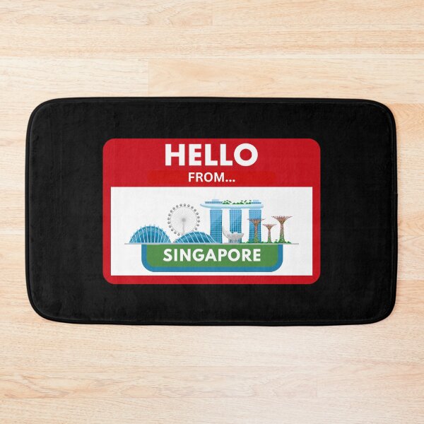 Item preview, Hello from Singapore 02 designed and sold by shopitravel.