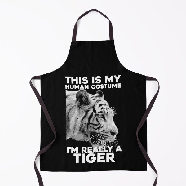 Item preview, This Is My Human Costume I'm Really A Tiger Cute Tiger, This Is My Human Costume I'm Really A Tiger, tiger lover,tiger,im really a tiger designed and sold by RedArtsDesign.