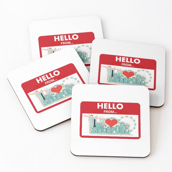 Item preview, Hello from Singapore 03 designed and sold by shopitravel.