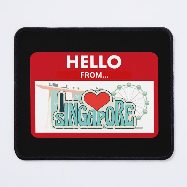 Item preview, Hello from Singapore 03 designed and sold by shopitravel.