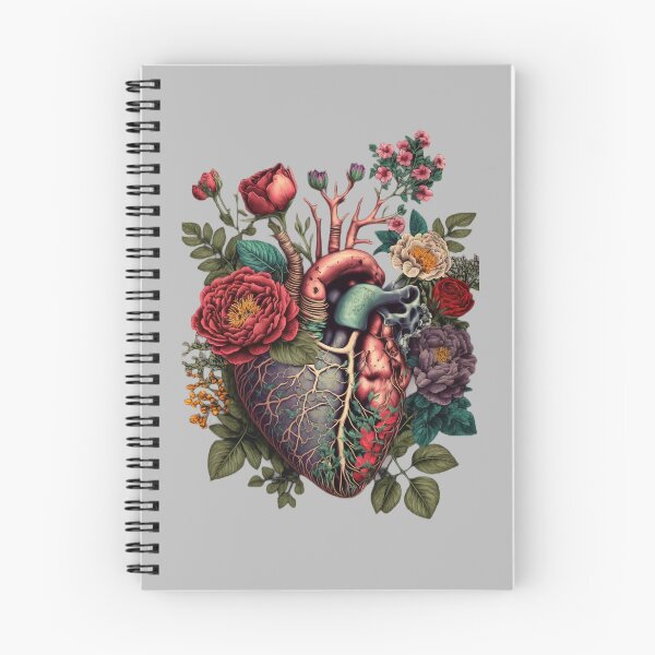 Item preview, Anatomical Heart Floral Heart designed and sold by Oussamamehenni.