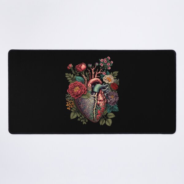 Item preview, Anatomical Heart Floral Heart designed and sold by Oussamamehenni.