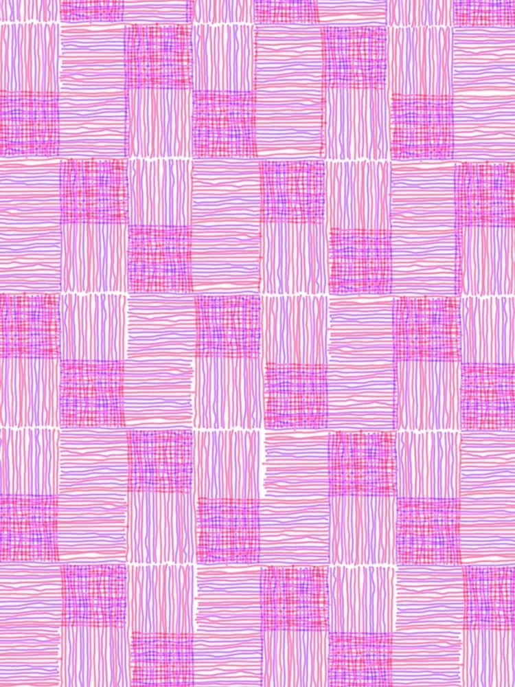 Thumbnail 4 of 4, iPhone Case, Interpretive Weaving (Raspberry Delight) designed and sold by StudioBoomBoom.
